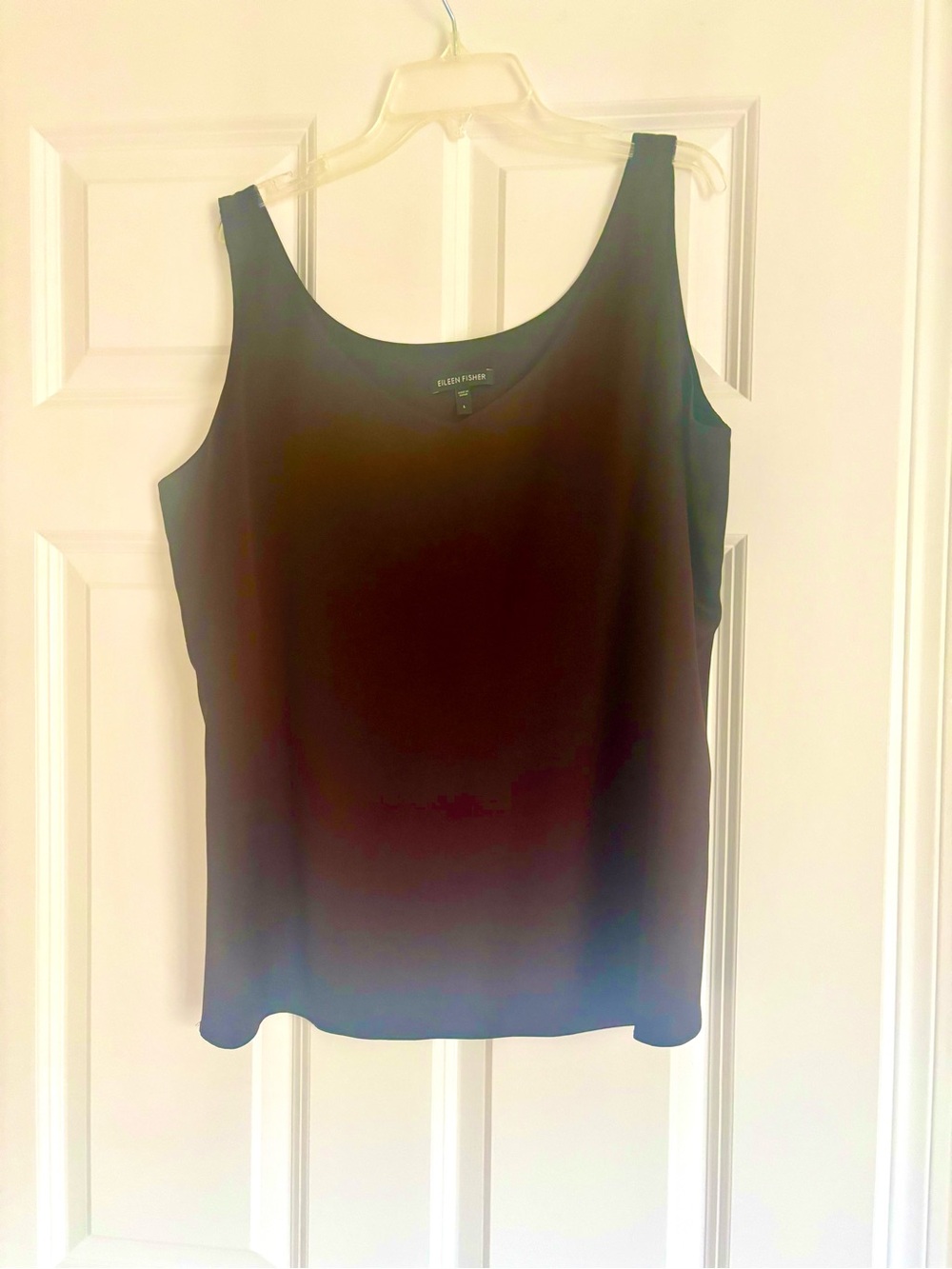 Eileen Fisher brown silk Tank Top, excellent condition